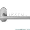 GPF Bouwbeslag RVS 1016.09-04 GPF1016.04 Toi deurkruk op ovaal rozet RVS 70x32x10 mm RVS geborsteld GPF1016090100-04