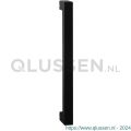 GPF Bouwbeslag ZwartWit 8630.61 deurgreep GPF11 vierkant 22x300/278 mm hoogte 55 mm zwart met enkel- en dubbelzijdige bevestiging GPF863061711