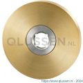 GPF Bouwbeslag PVD 1100.00P4L/R rond click rozet 50x8 mm links-rechtswijzend PVD mat messing GPF1100002P4