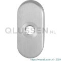 GPF Bouwbeslag RVS 1100.04L ovaal click rozet 70x32x10 mm linkswijzend RVS geborsteld GPF110004200