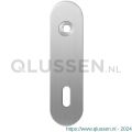 GPF Bouwbeslag RVS 1100.10L BB72 deurkruk gatdeel linkswijzend kortschild afgerond 169x46x8,5 mm BB72 RVS geborsteld GPF110010211