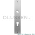 GPF Bouwbeslag RVS 1100.26L/R PC72 deurkruk gatdeel links-rechtswijzend plaatschild rechthoekig zonder veer 220x40x2 mm PC72 RVS geborsteld GPF110026242