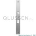 GPF Bouwbeslag RVS 1100.28L/R BB56 deurkruk gatdeel links-rechtswijzend plaatschild rechthoekig zonder veer 240x30x2 mm BB56 RVS geborsteld GPF110028201