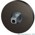 GPF Bouwbeslag Anastasius 1100.A1.0400 rozet rond 50x8 mm met vastgelaste knopvastzetter Dark blend GPF1100A10400