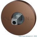 GPF Bouwbeslag Anastasius 1100.A2.0400 rozet rond 50x8 mm met vastgelaste knopvastzetter Bronze blend GPF1100A20400