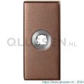 GPF Bouwbeslag Anastasius 1101.A2 L rechthoekig click rozet 70x32x10 mm linkswijzend Bronze blend GPF1101A20200