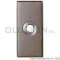 GPF Bouwbeslag Anastasius 1101.A3 rechthoekig click rozet 70x32x10 mm Mocca blend GPF1101A30100