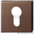 GPF Bouwbeslag Anastasius 1102.A2.0902 cilinderrozet vierkant 50x50x8 mm Bronze blend GPF1102A20902