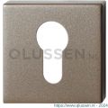 GPF Bouwbeslag Anastasius 1102.A3.0902 cilinderrozet vierkant 50x50x8 mm Mocca blend GPF1102A30902