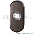 GPF Bouwbeslag Anastasius 1104.A1 R ovaal click rozet 70x32x10 mm rechtswijzend Dark blend GPF1104A10300