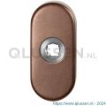 GPF Bouwbeslag Anastasius 1104.A2 L ovaal click rozet 70x32x10 mm linkswijzend Bronze blend GPF1104A20200