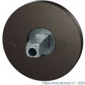 GPF Bouwbeslag Anastasius 1105.A1.0400 rozet rond 50x6 mm met vastgelaste knopvastzetter Dark blend GPF1105A10400