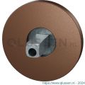 GPF Bouwbeslag Anastasius 1105.A2.0400 rozet rond 50x6 mm met vastgelaste knopvastzetter Bronze blend GPF1105A20400