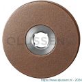 GPF Bouwbeslag Anastasius 1105.A2 L rond click rozet 50x6 mm linkswijzend Bronze blend GPF1105A20200