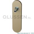 GPF Bouwbeslag Anastasius 1110.A4.401 BB56 kortschild afgerond 170x46x8 mm BB56 met vastgelaste Champagne blend GPF1110A40401