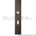 GPF Bouwbeslag Anastasius 1125.A1L BB56 deurkruk gatdeel linkswijzend langschild rechthoekig 218x40x8,5 mm BB56 Dark blend GPF1125A10201