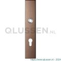 GPF Bouwbeslag Anastasius 1125.A2L PC72 deurkruk gatdeel linkswijzend langschild rechthoekig 218x40x8,5 mm PC72 Bronze blend GPF1125A20242