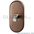 GPF Bouwbeslag Anastasius 1130.A2.0040 draaikiepmechanisme ovaal 65x30x12 mm met stift binnenzijde 40 mm Bronze blend GPF1130A20040