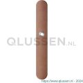 GPF Bouwbeslag Anastasius 1170.A2L blind deurkruk gatdeel linkswijzend langschild afgerond 282x40x8,5 mm blind Bronze blend GPF1170A20200