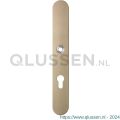 GPF Bouwbeslag Anastasius 1170.A4L PC72 deurkruk gatdeel linkswijzend langschild afgerond 282x40x8,5 mm PC72 Champagne blend GPF1170A40242