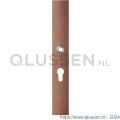 GPF Bouwbeslag Anastasius 1175.A2L PC55 deurkruk gatdeel linkswijzend langschild rechthoekig 282x40x8,5 mm PC55 Bronze blend GPF1175A20232