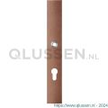 GPF Bouwbeslag Anastasius 1175.A2L PC72 deurkruk gatdeel linkswijzend langschild rechthoekig 282x40x8,5 mm PC72 Bronze blend GPF1175A20242