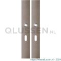 GPF Bouwbeslag Anastasius 1175.A3 BB56 langschild rechthoekig enkelverend 282x40x8,5 mm BB56 Mocca blend GPF1175A30101