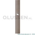 GPF Bouwbeslag Anastasius 1175.A3L blind deurkruk gatdeel linkswijzend langschild rechthoekig 282x40x8,5 mm blind Mocca blend GPF1175A30200