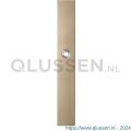 GPF Bouwbeslag Anastasius 1175.A4L blind deurkruk gatdeel linkswijzend langschild rechthoekig 282x40x8,5 mm blind Champagne blend GPF1175A40200