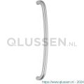 GPF Bouwbeslag RVS 9630.09 deurgreep GPF12 32x600/568 mm RVS geborsteld met enkel- en dubbelzijdige bevestiging GPF963009712