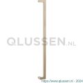 GPF Bouwbeslag Anastasius 9701.A4 deurgreep GPF13 verkropt 22x22x800/778 mm Champagne blend met enkel- en dubbelzijdige bevestiging GPF9701A40800