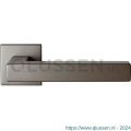 GPF Bouwbeslag Anastasius 1302.A3-02 R Zaki+ deurkruk met vierkante rozet 50x50x8 mm rechtswijzend Mocca blend GPF1302A30300-02