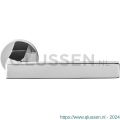 GPF Bouwbeslag RVS 1308.49-00 Zika deurkruk op rond rozet 50x8 mm RVS gepolijst GPF1308490100-00