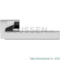 GPF Bouwbeslag RVS 1308.49-02 Zika deurkruk op vierkant rozet 50x50x8 mm RVS gepolijst GPF1308490100-02