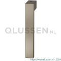 GPF Bouwbeslag Anastasius 1308.A3KL/R Zika raamkruk gatdeel zonder rozet links-rechtswijzend korte nek Mocca blend GPF1308A3K200