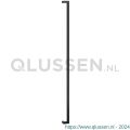 GPF Bouwbeslag ZwartWit 9702.61.1800 deurgreep GPF14 verkropt 30x30x1800/1770 mm zwart met enkel- en dubbelzijdige bevestiging GPF9702611800