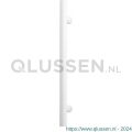 GPF Bouwbeslag ZwartWit 8650.62 deurgreep GPF16 20x300/200 mm wit met enkel- en dubbelzijdige bevestiging GPF865062716