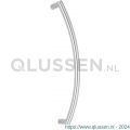 GPF Bouwbeslag RVS 9680.09 deurgreep GPF17 20x420/400 mm RVS geborsteld met enkel- en dubbelzijdige bevestiging GPF968009717