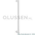 GPF Bouwbeslag ZwartWit 8682.62 deurgreep GPF19 20x370/350 mm wit met enkel- en dubbelzijdige bevestiging GPF868262719