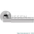 GPF Bouwbeslag RVS 2080.49/09-00 GPF2080.00 Kuri Duo deurkruk op rond rozet 50x8 mm RVS gepolijst-RVS geborsteld GPF208049-090100-00