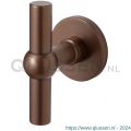 GPF Bouwbeslag Anastasius 3045.A2-05 GPF3045.A2 Hipi kruisknop op rond rozet 50x6 mm vast met knopvastzetter Bronze blend GPF3045A20400-05