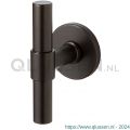 GPF Bouwbeslag Anastasius 3046.A1-05 Hipi Deux kruisknop vast met knopvastzetter 103 mm op rond rozet Dark blend GPF3046A10400-05