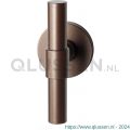 GPF Bouwbeslag Anastasius 3046.A2-05 Hipi Deux kruisknop vast met knopvastzetter 103 mm op rond rozet Bronze blend GPF3046A20400-05