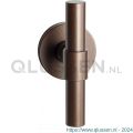 GPF Bouwbeslag Anastasius 3046.A2-05 L Hipi Deux kruiskruk gatdeel 103 mm op rond rozet linkswijzend Bronze blend GPF3046A20200-05