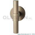 GPF Bouwbeslag Anastasius 3046.A4-05 Hipi Deux kruisknop vast met knopvastzetter 103 mm op rond rozet Champagne blend GPF3046A40400-05