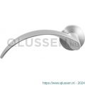 GPF Bouwbeslag RVS 3130.09-00L GPF3130.00L Kanga deurkruk gatdeel op rond rozet RVS 50x8 mm linkswijzend RVS geborsteld GPF3130090200-00