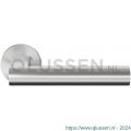 GPF Bouwbeslag RVS 3145.09-00 GPF3145.00 Umu deurkruk op rond rozet RVS 50x8 mm RVS geborsteld GPF3145090100-00