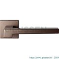 GPF Bouwbeslag Anastasius 3160.A2-02R Raa deurkruk gatdeel op vierkante rozet 50x50x8 mm rechtswijzend Bronze blend GPF3160A20300-02