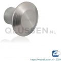 GPF Bouwbeslag RVS 5520.25 meubelknop rond 25 mm hoogte 20 mm RVS geborsteld GPF552009025