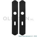 GPF Bouwbeslag Smeedijzer 6100.22 BB56 schild 238x41x4 mm BB56 smeedijzer zwart GPF610022101